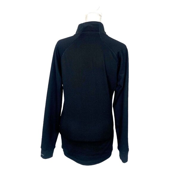 COLUMBIA Women High Neck Top Size S Black Omni Heat Pullover Long Sleeve 15-10 - Picture 2 of 16
